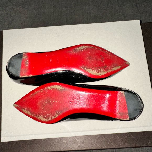 Gently used Louboutin flat pointed toe shoes. NO BOX dust bag included - Picture 4 of 4